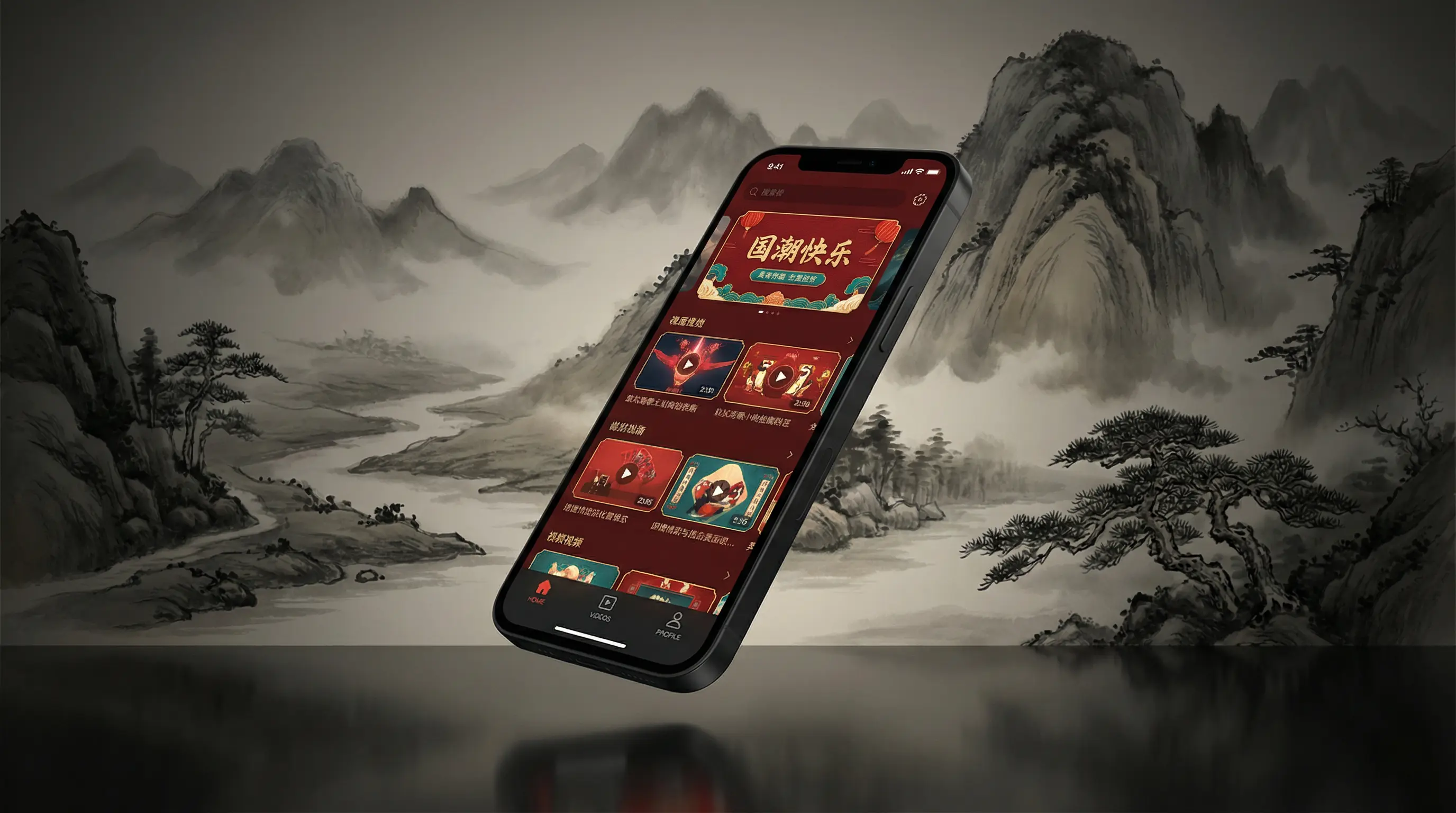 红桃视频手机版 移动端APP界面展示